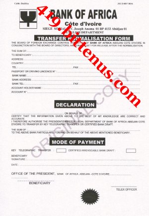 Transfer Form